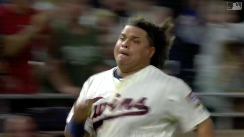 The face you make when you are running from a lion, or possibly scoring from first on a double.